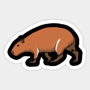 Capybara Sticker